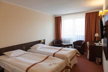 Фото номера Двухместный номер с 1 кроватью или 2 отдельными кроватями Отель Hotel Ostrawa г. Водзислав-Слёнски 8